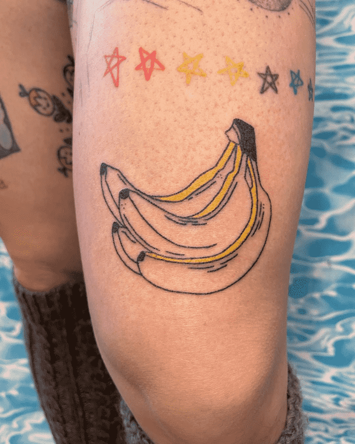 Banana Tattoo Figure
