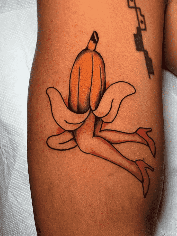 Banana Tattoo Portrait