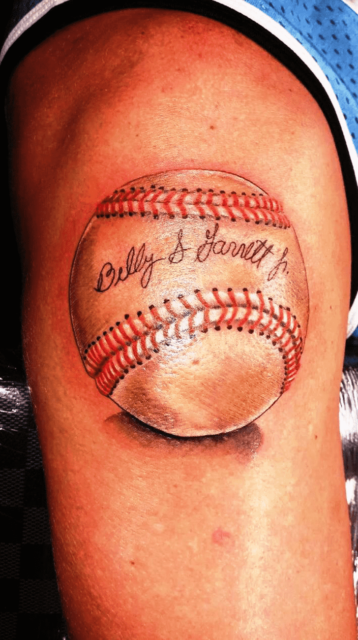 Baseball Tattoo Photos