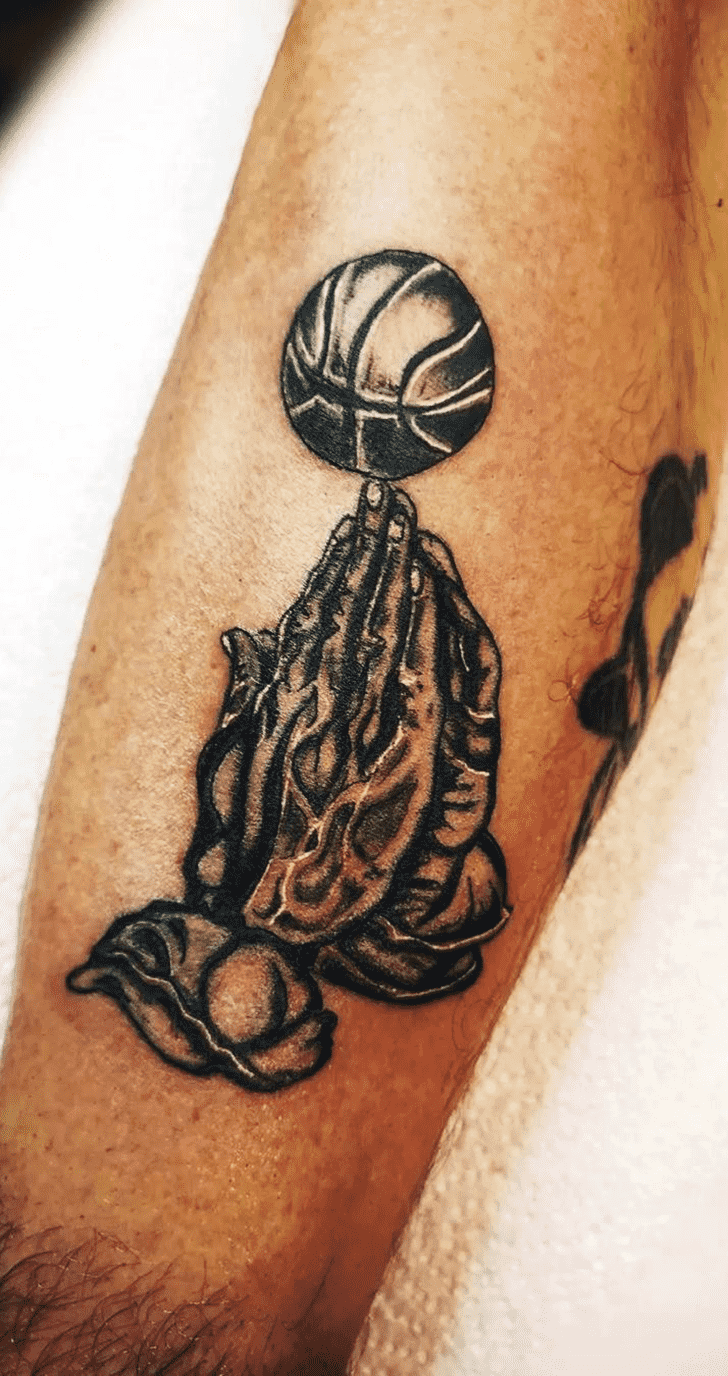 Basketball Tattoo Figure