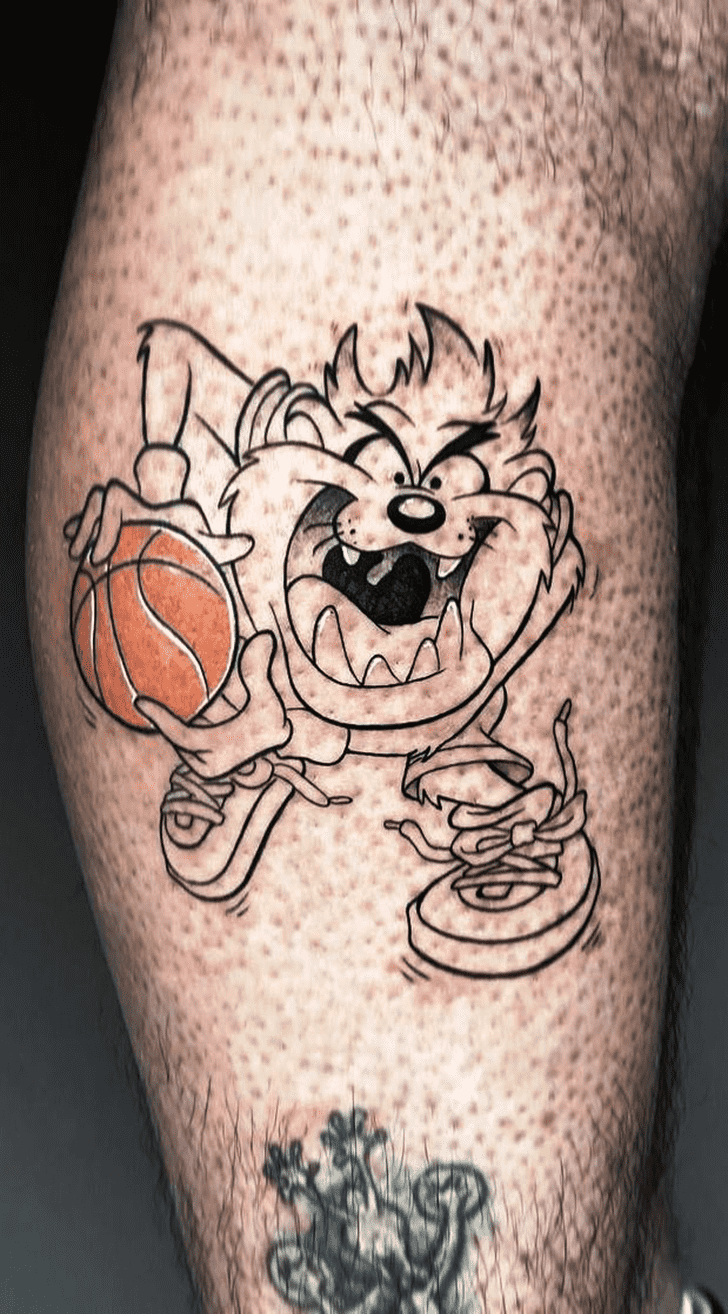 Basketball Tattoo Photograph