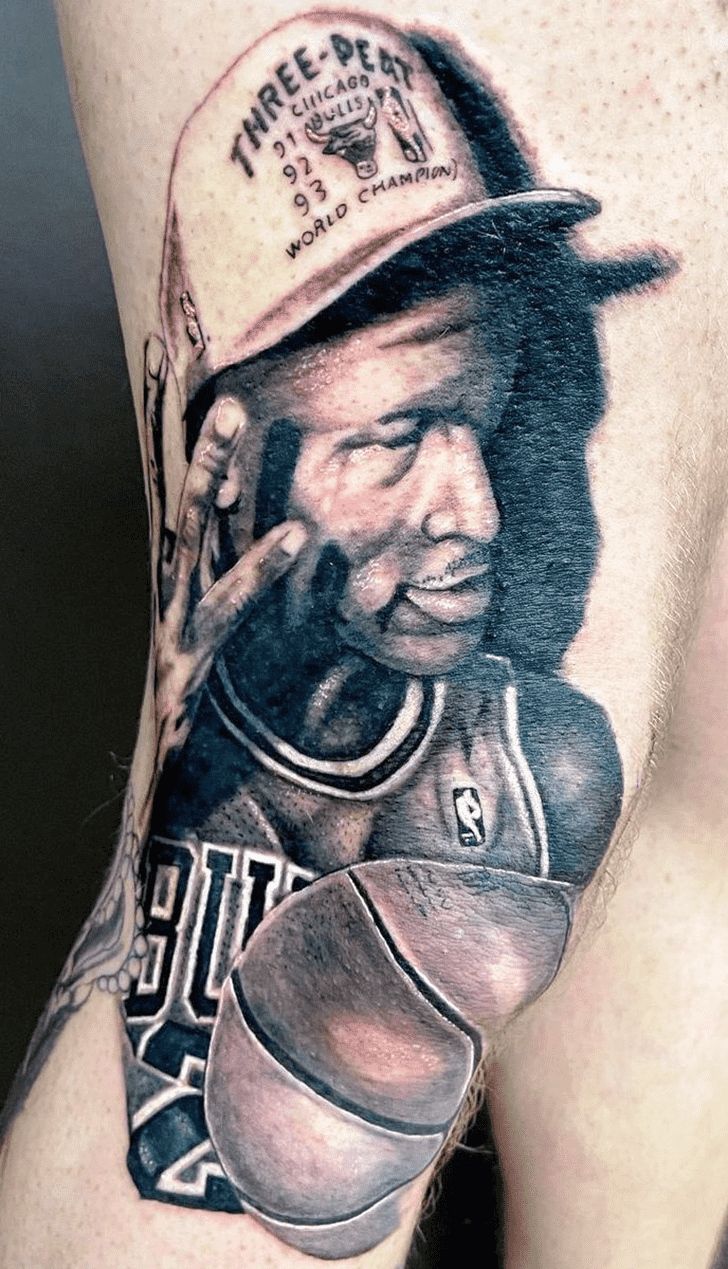 Basketball Tattoo Snapshot