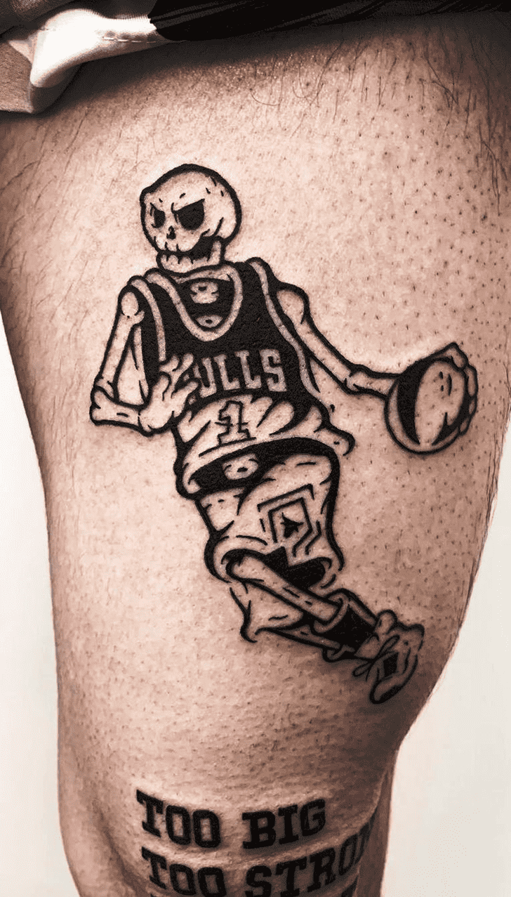 Basketball Tattoo Photo