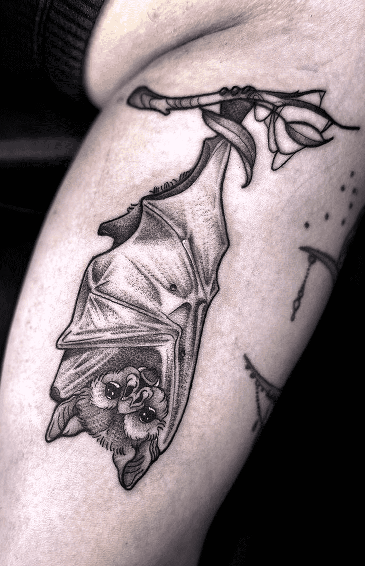 Bat Tattoo Photograph