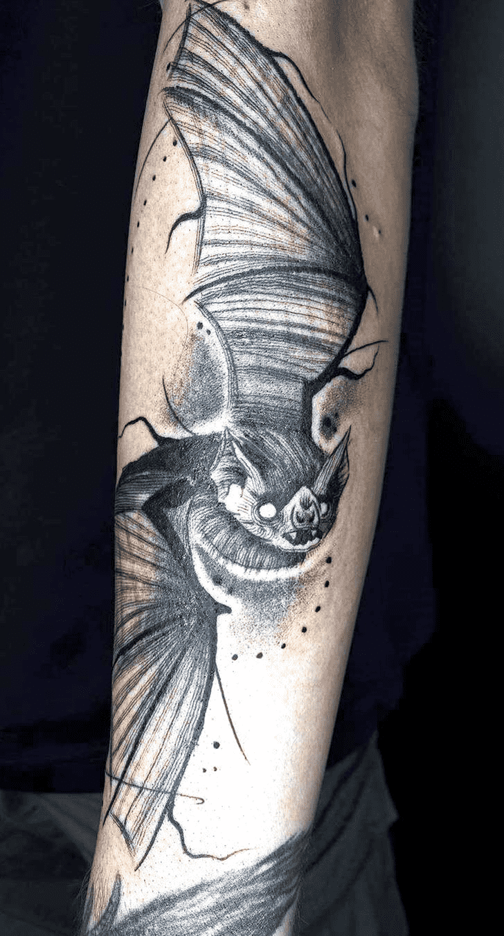 Bat Tattoo Ink