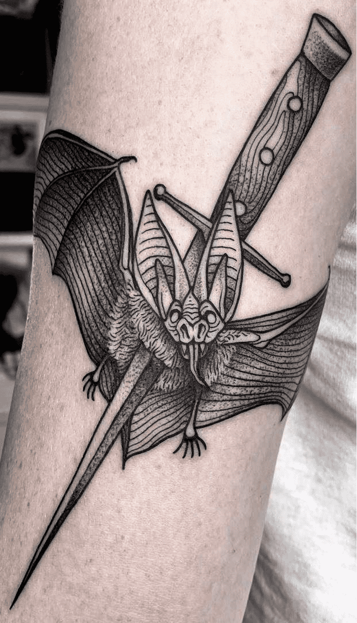 Bat Tattoo Snapshot