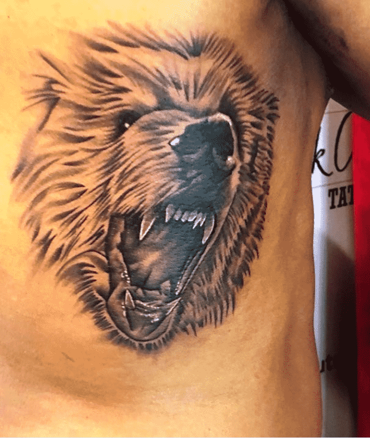 Bear Tattoo Figure