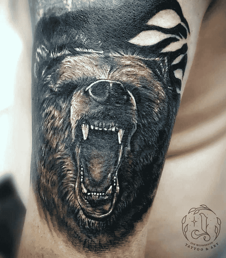 Bear Tattoo Ink