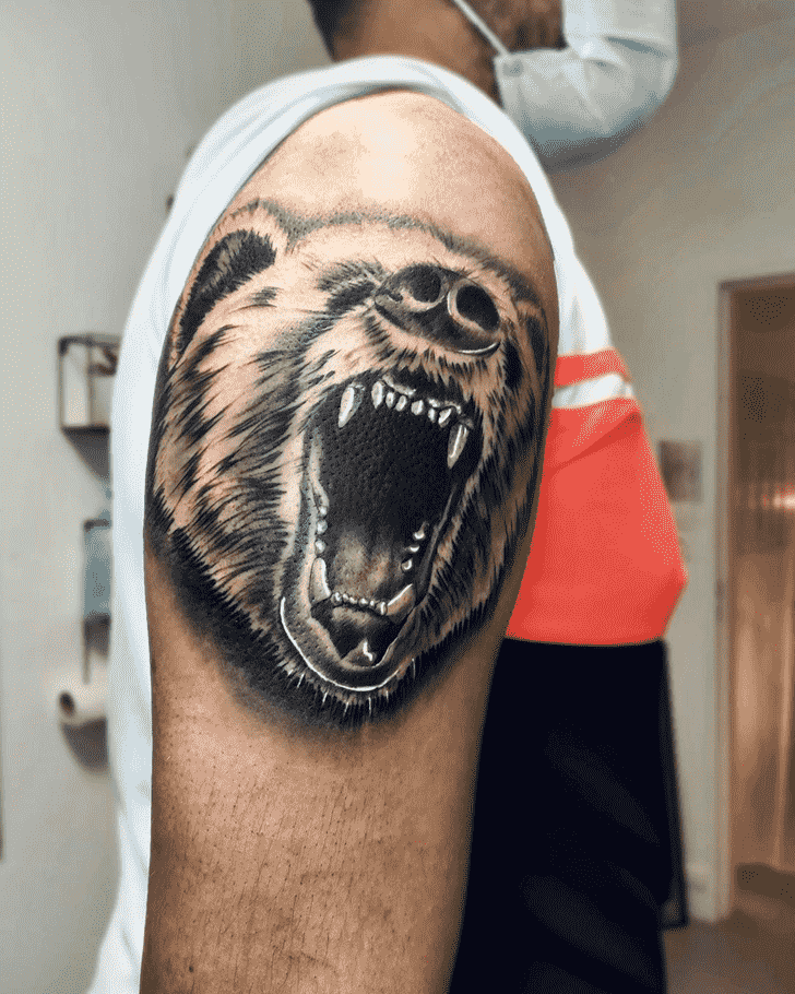 Bear Tattoo Photo