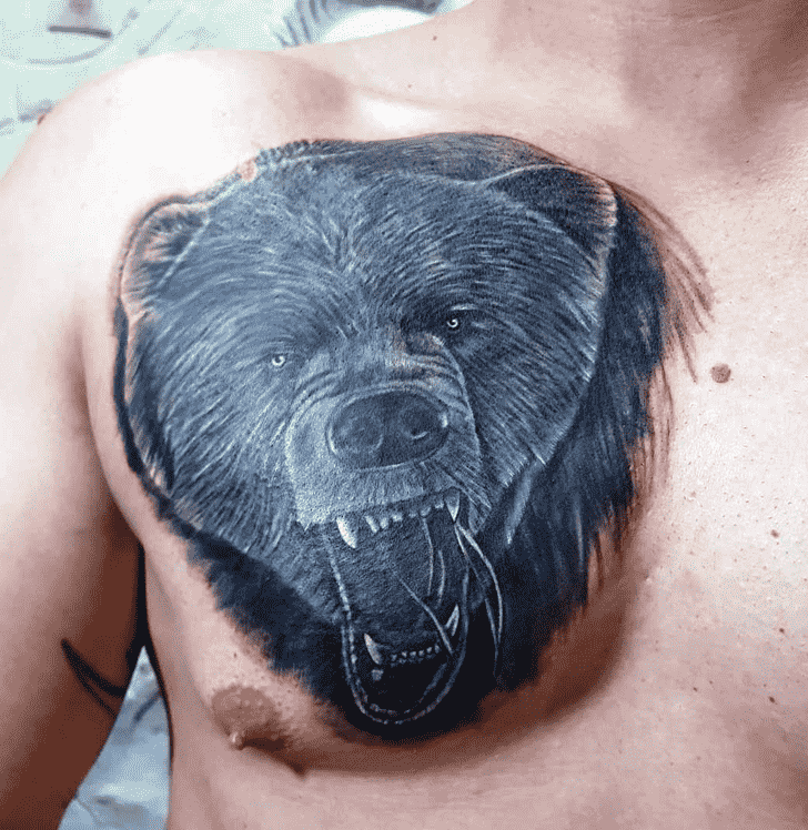 Bear Tattoo Figure
