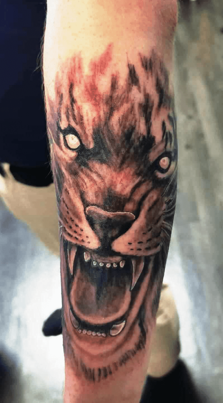 Beast Tattoo Shot
