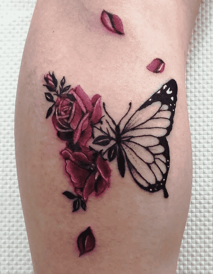 Beautiful Butterfly  Tattoo Picture