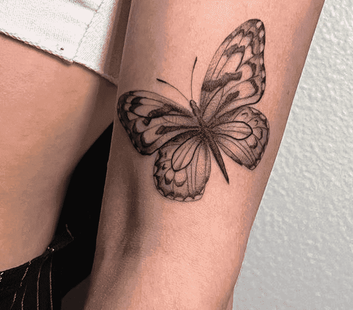 Beautiful Butterfly  Tattoo Photos