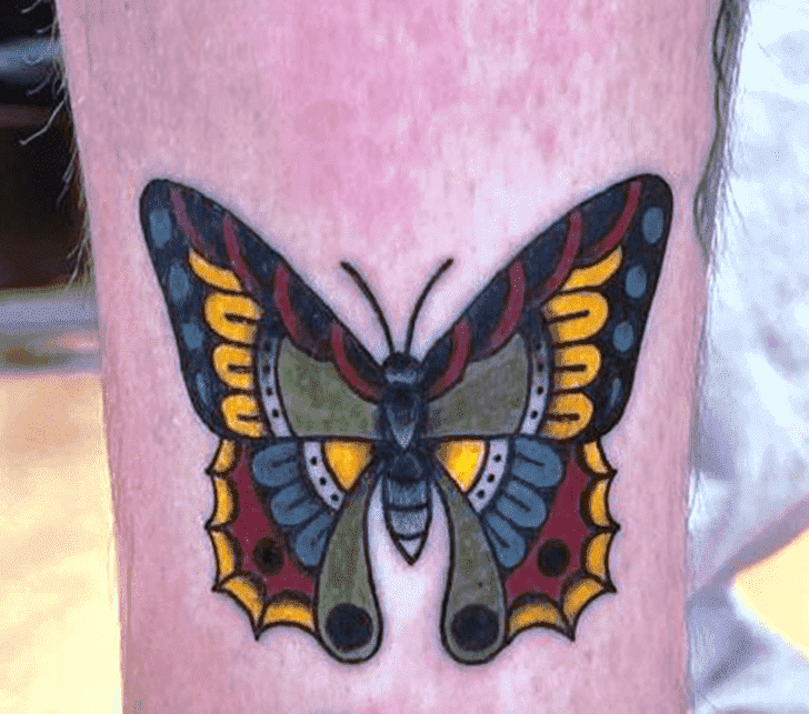 Beautiful Butterfly  Tattoo Picture