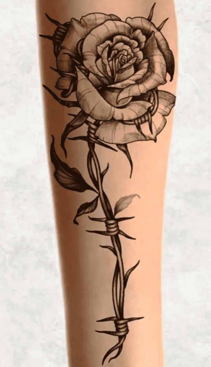 Beautiful Rose Tattoo Photos