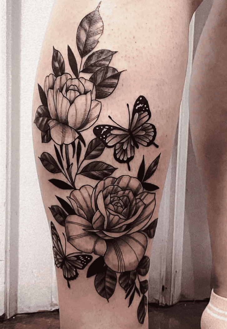 Beautiful Rose Tattoo Photo