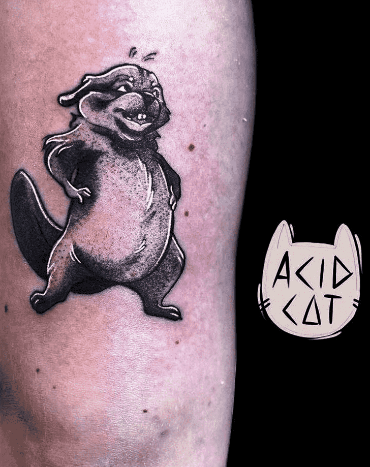 Beaver Tattoo Picture