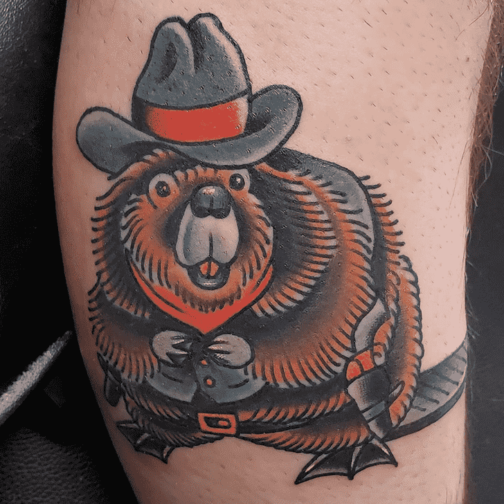 Beaver Tattoo Shot