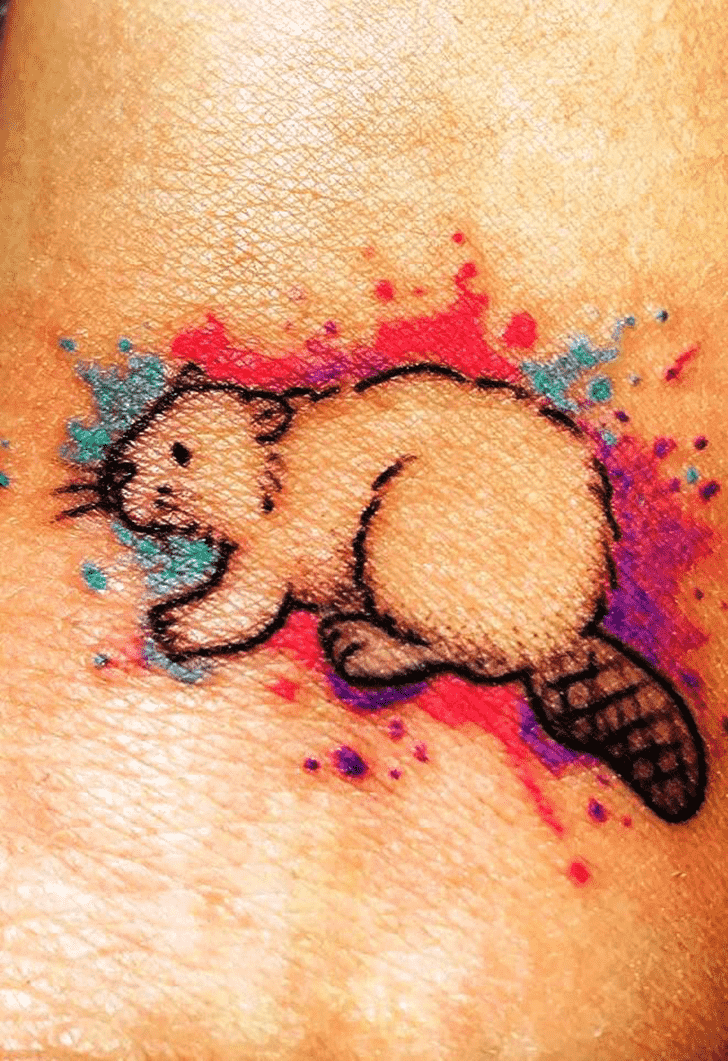 Beaver Tattoo Photo