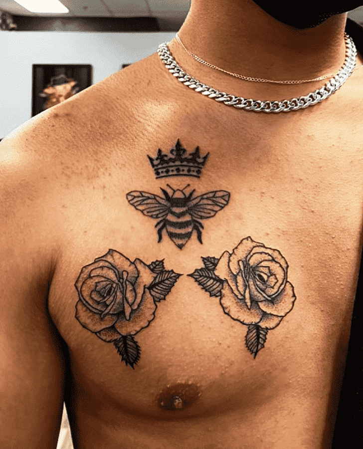 Bee Tattoo Design Image