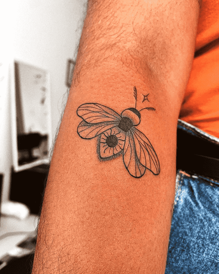 Bee Tattoo Portrait