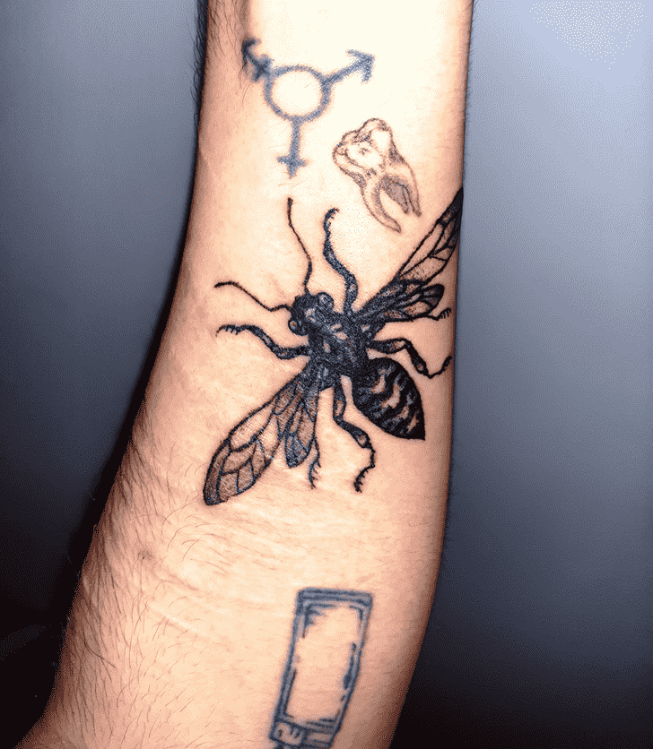 Beetle Bug Tattoo Portrait