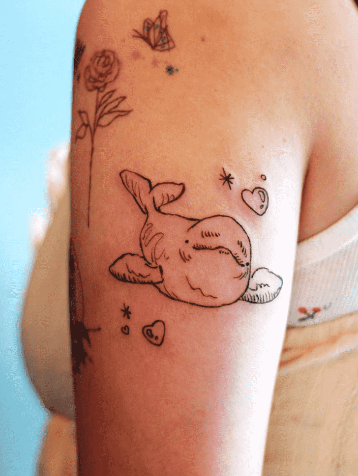 Beluga Tattoo Portrait