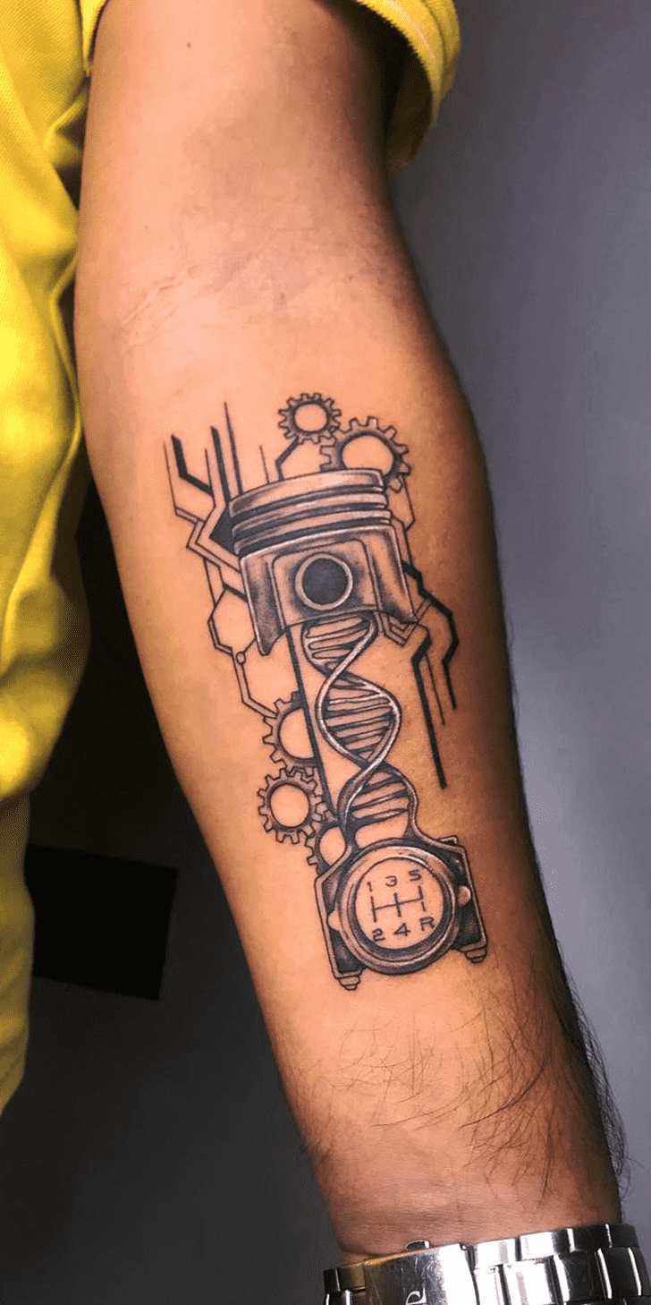 Biomechanical Tattoo Snapshot