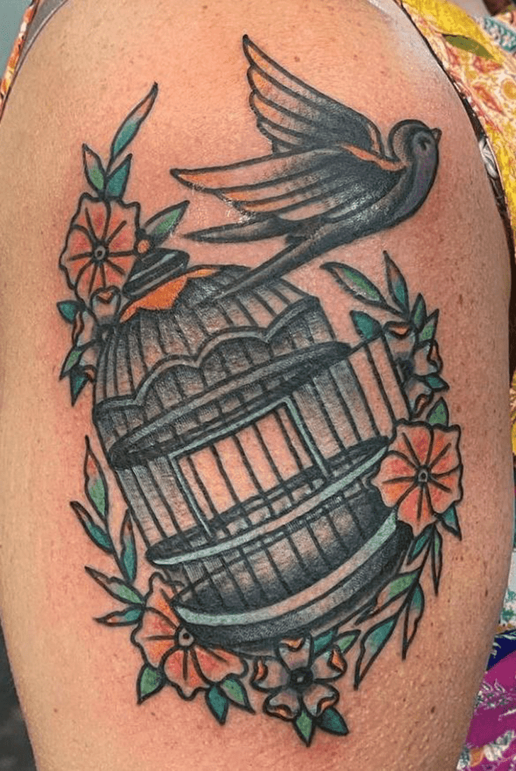 Bird Cage Tattoo Snapshot