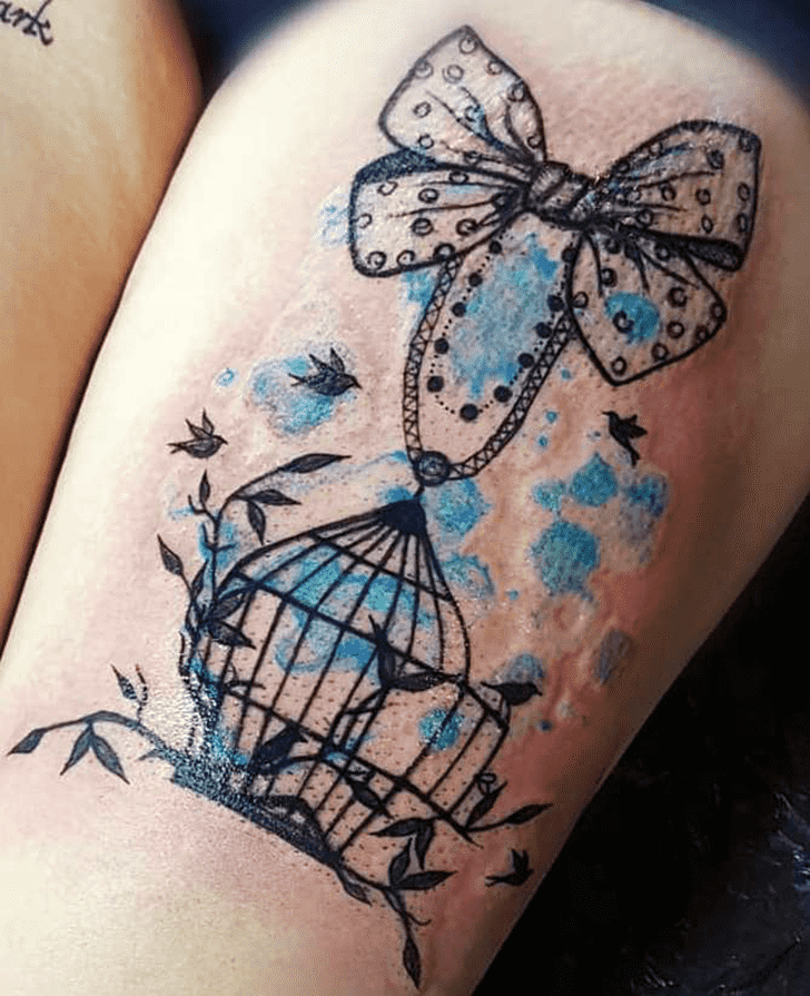 Bird Cage Tattoo Picture