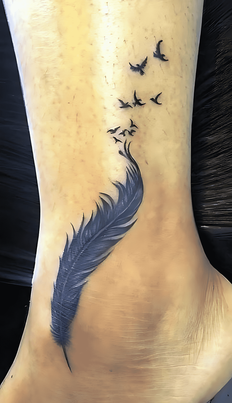 Bird Flying Tattoo Photograph