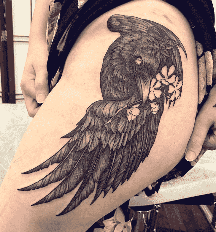 Bird Tattoo Shot