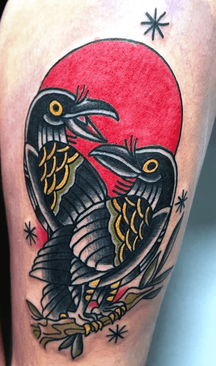 Black Bird Tattoo Ink