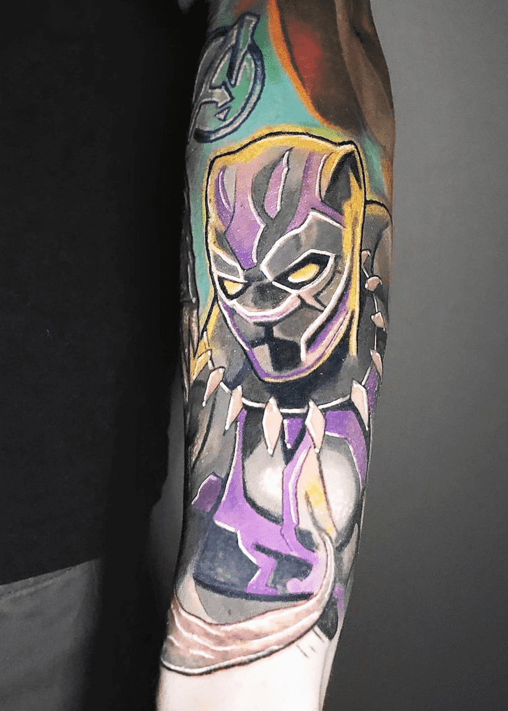 Black Panther Tattoo Photos
