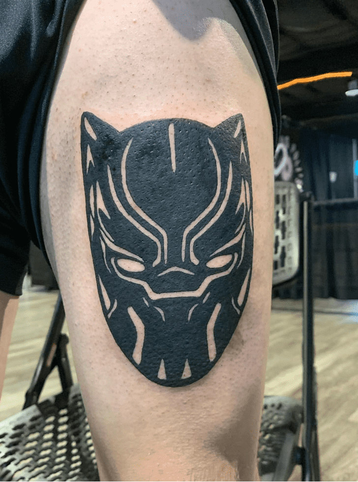 Black Panther Tattoo Picture