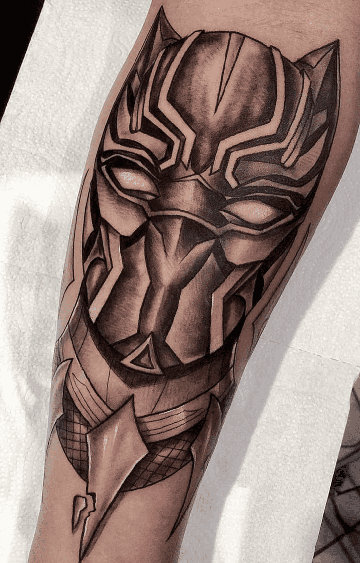 Black Panther Tattoo Photo