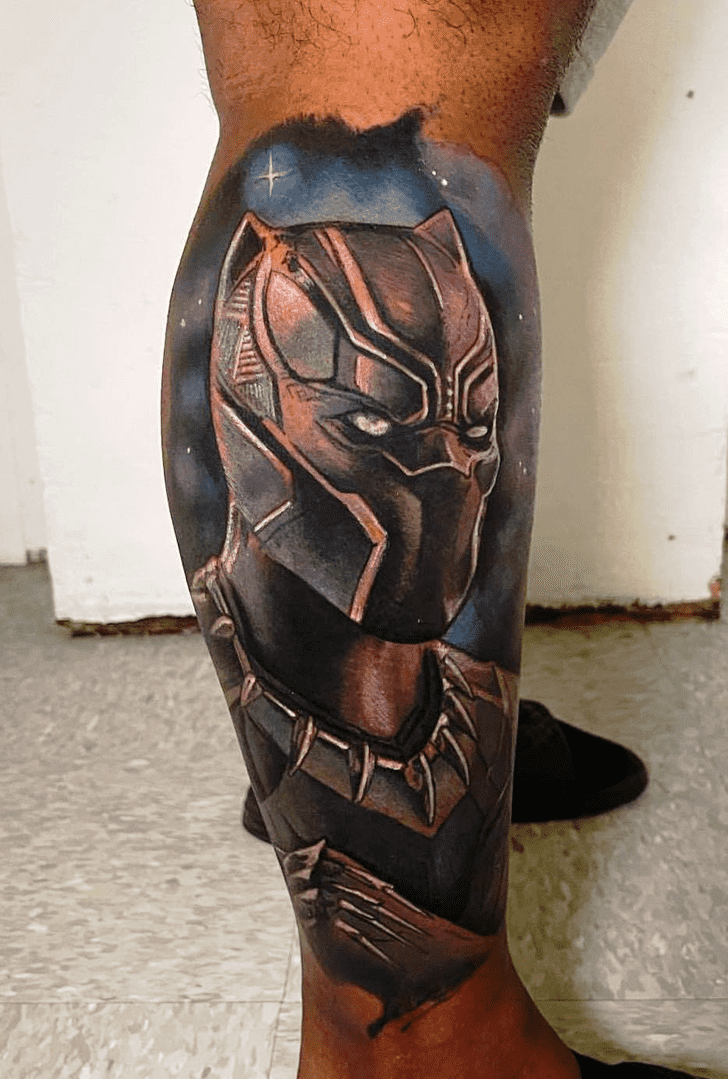 Black Panther Tattoo Photograph