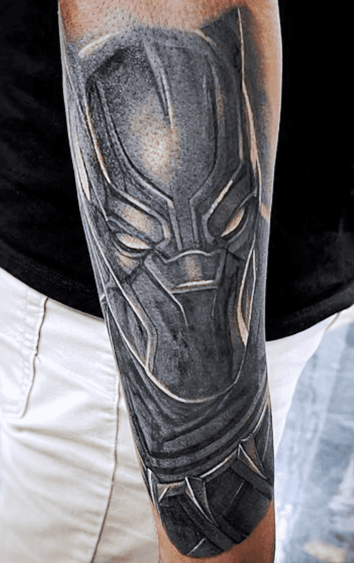 Black Panther Tattoo Snapshot