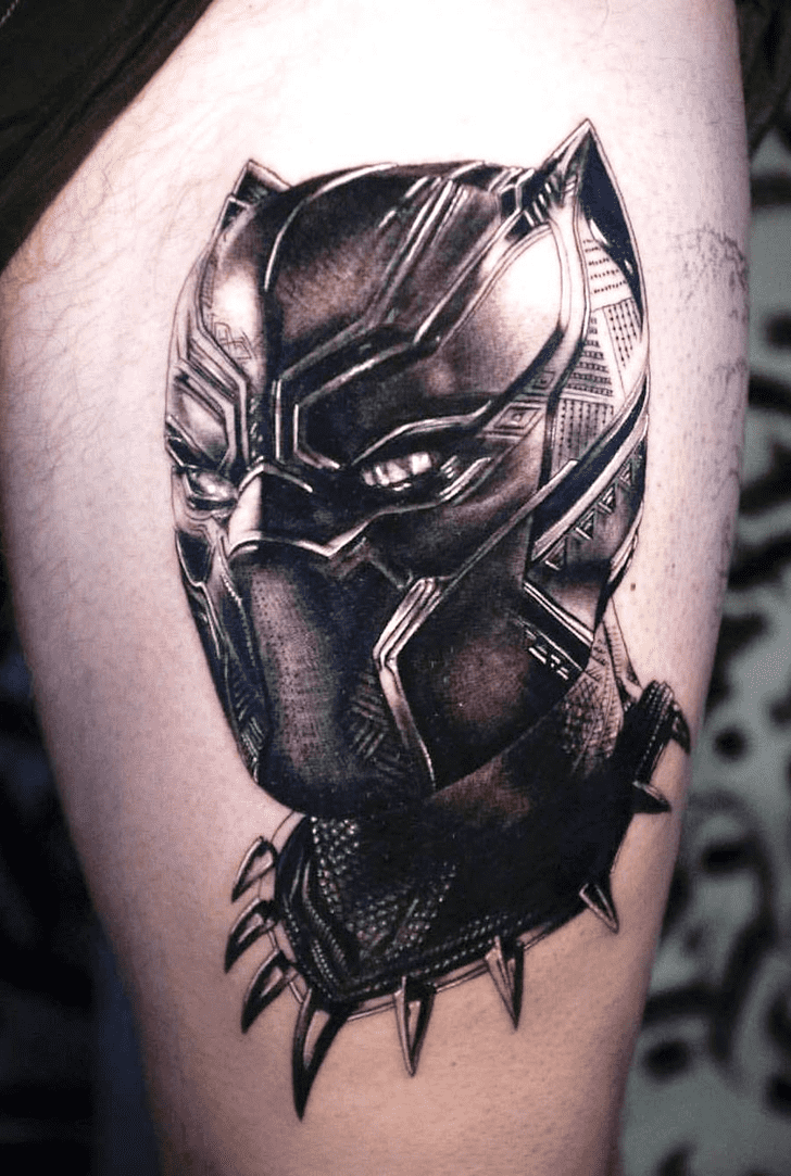 Black Panther Tattoo Photo