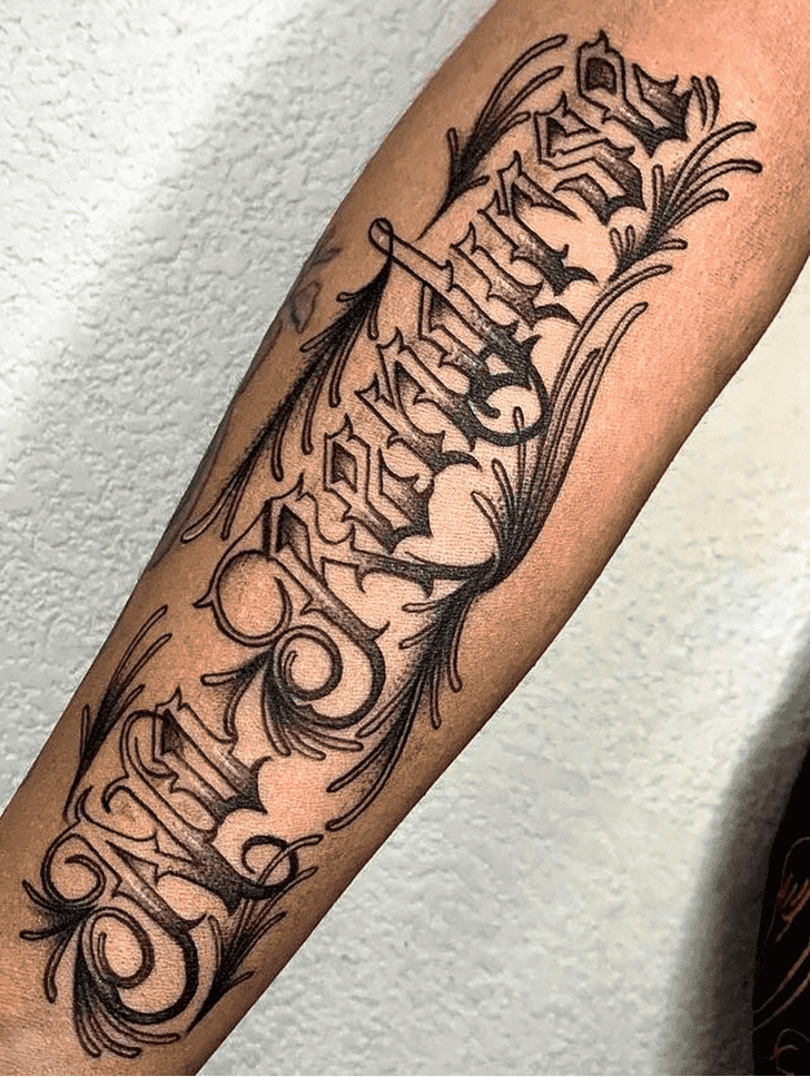 Black Tattoo Ink
