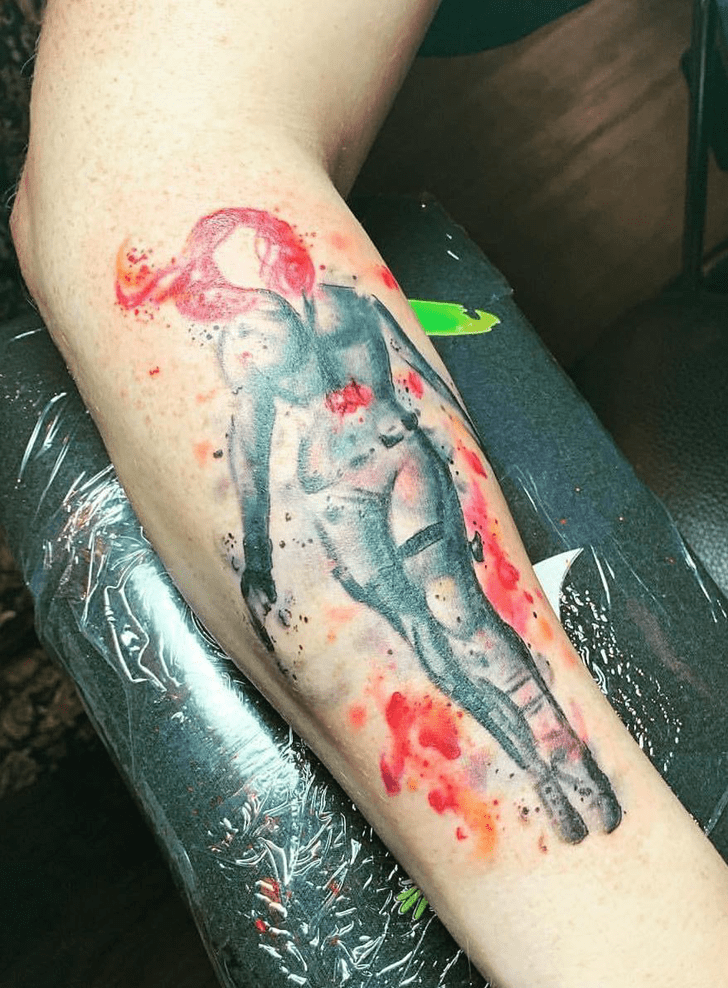 Black Widow Tattoo Ink