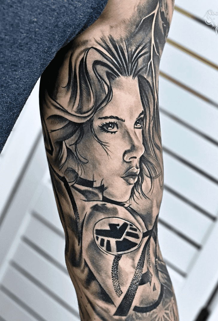 Black Widow Tattoo Photos