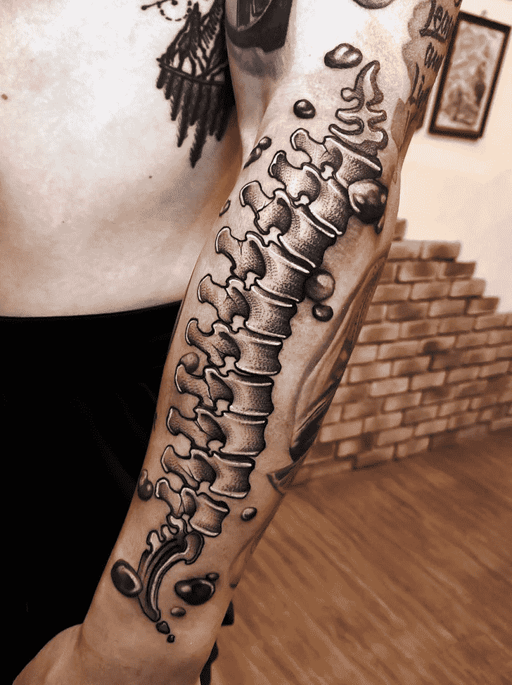 Bone Tattoo Shot
