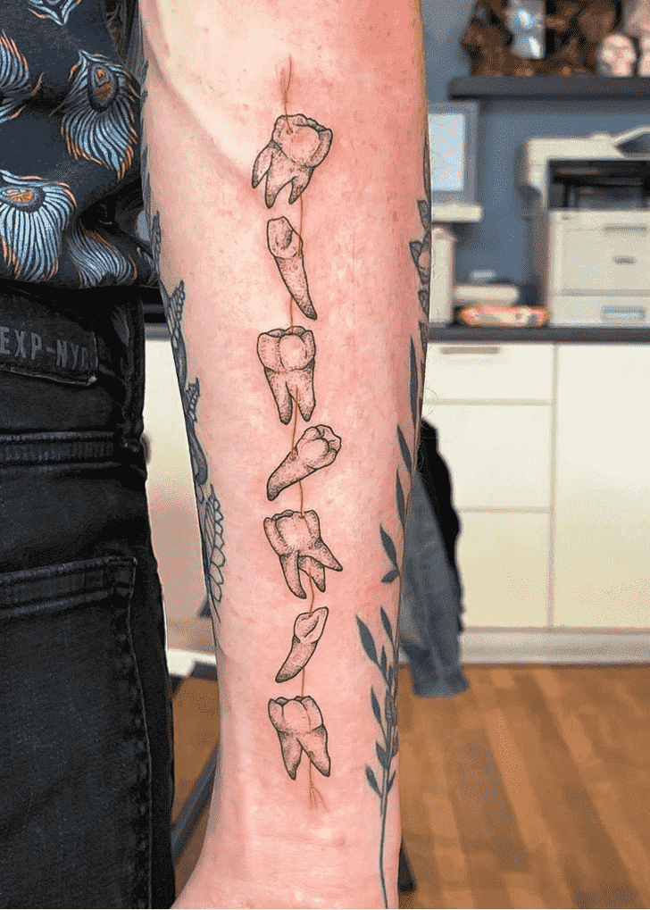 Bone Tattoo Design Image