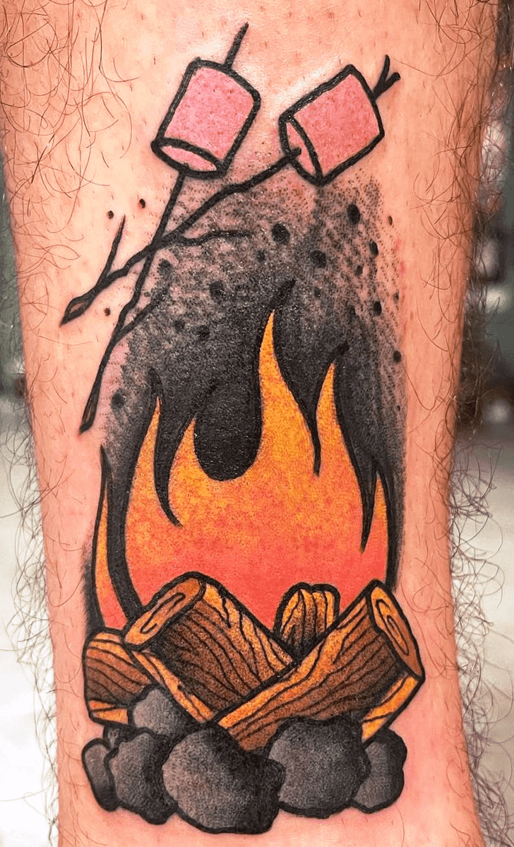 Bonfire Tattoo Picture
