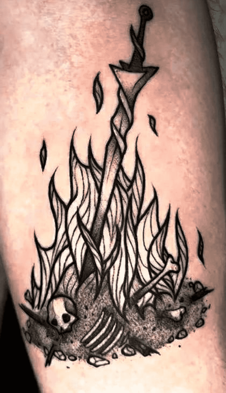 Bonfire Tattoo Ink