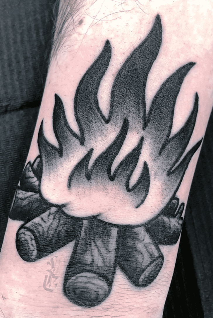 Bonfire Tattoo Picture