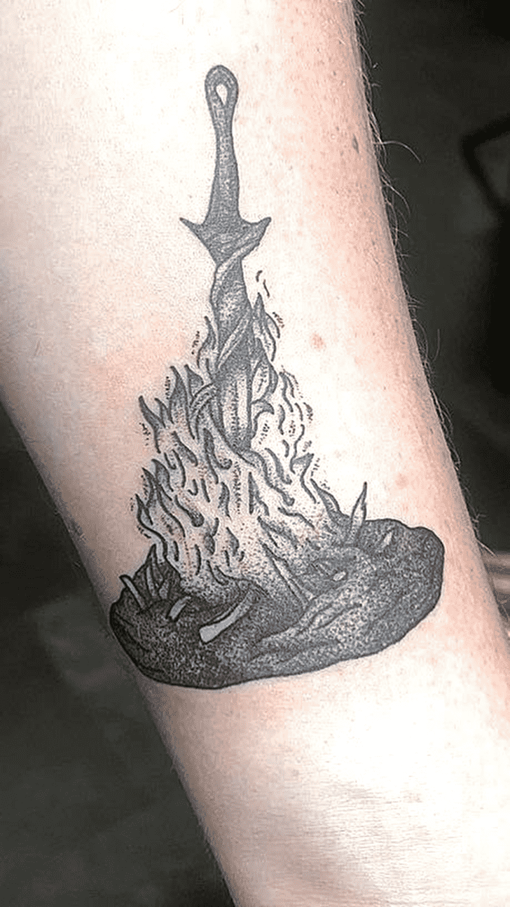 Bonfire Tattoo Photograph