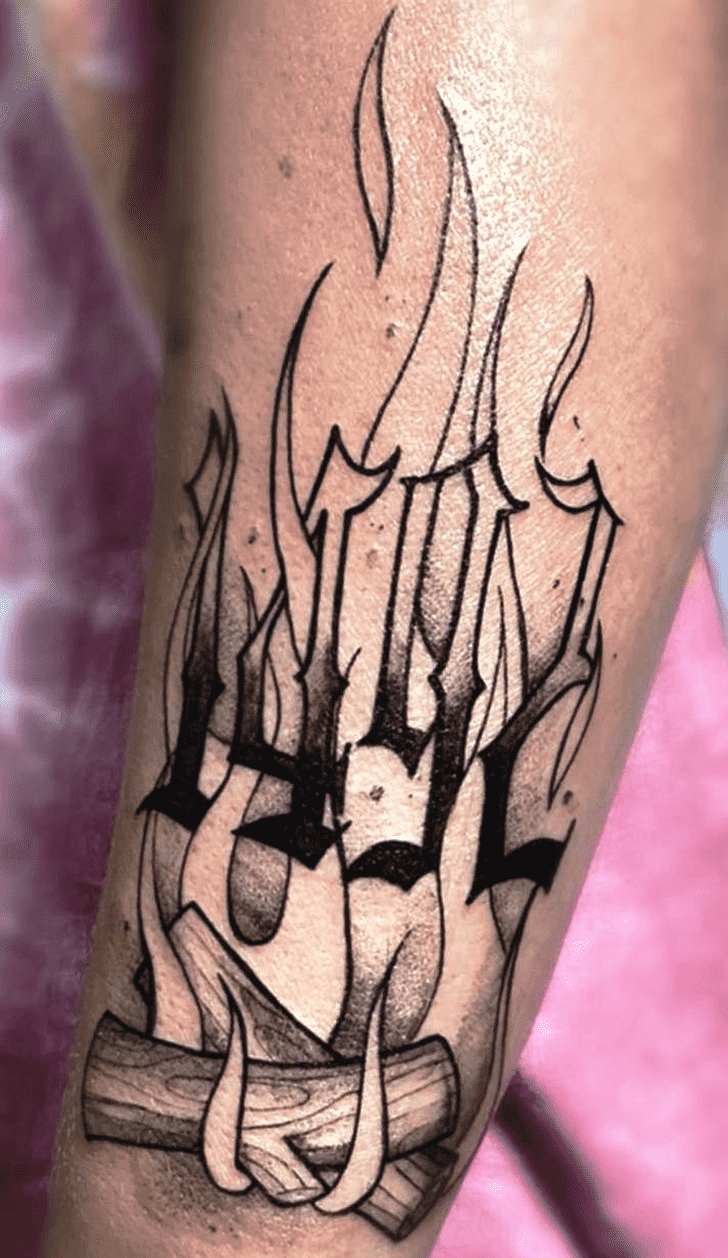 Bonfire Tattoo Ink