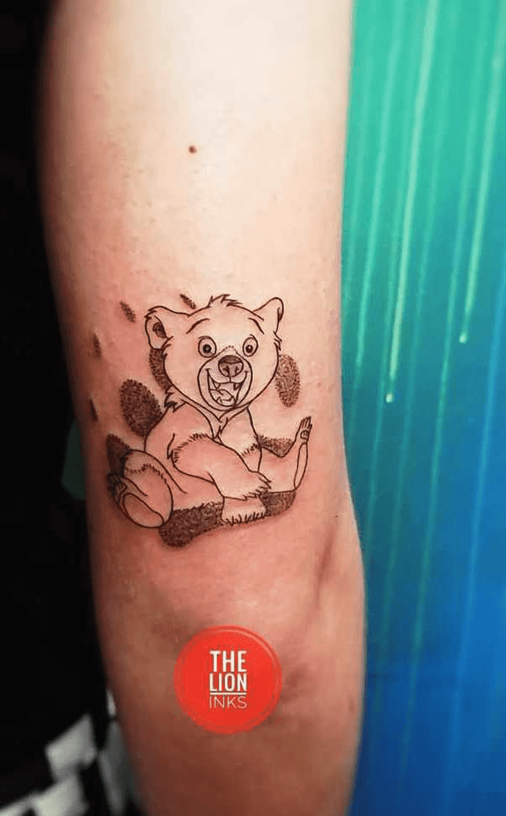 Brother Bear Tattoo Figure
